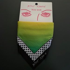 Betsey Johnson bandana